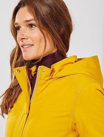 Parka impermeável com interior acolchoado - Kiabi
