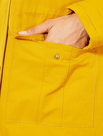 Parka impermeável com interior acolchoado - Kiabi