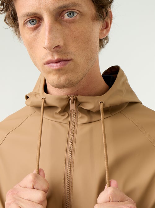 Parka impermeável comprida - Kiabi