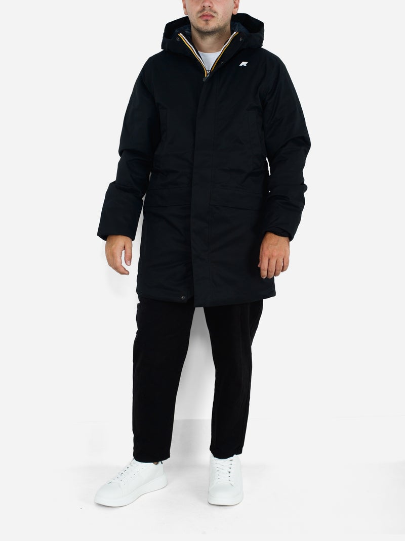 Parka Jarno Twill Marmotta - K-Way Preto - Kiabi