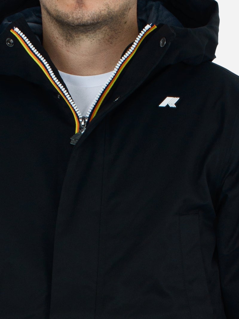 Parka Jarno Twill Marmotta - K-Way Preto - Kiabi
