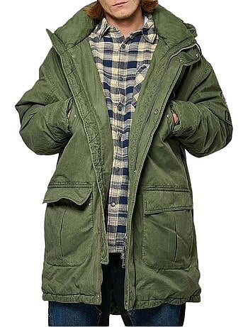 Parka Kaki Kaporal BRUNO para Homem