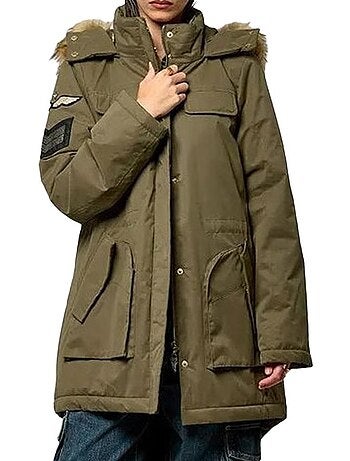 Parka Kaki Kaporal MANON para Mulher
