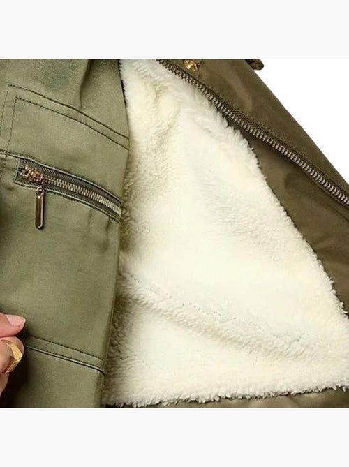 Parka Kaki Kaporal MANON para Mulher - Kiabi Parka Kaki Kaporal MANON para Mulher - Kiabi