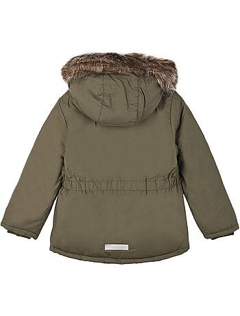 Parka Kaki para Menina Name It Kfmace