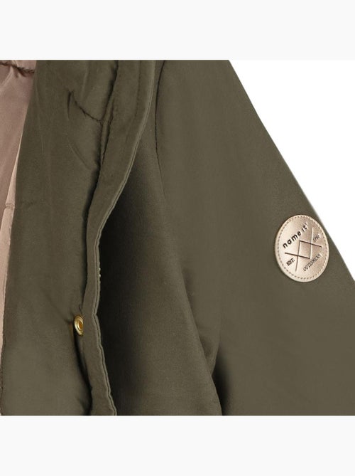 Parka Kaki para Menina Name It Kfmace - Kiabi