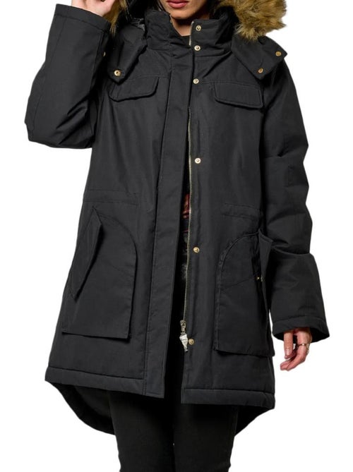 Parka Kaporal MANON Preta para Mulher - Kiabi