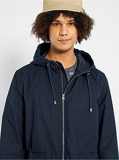 Parka leve com capuz  - - Kiabi