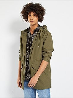 Parka leve com capuz  - - Kiabi