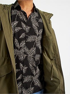 Parka leve com capuz  - - Kiabi