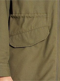 Parka leve com capuz  - - Kiabi