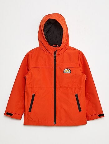 Parka leve com capuz