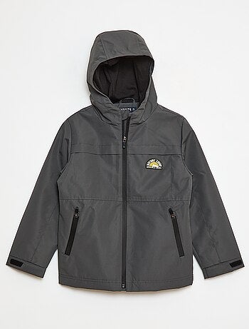 Parka leve com capuz