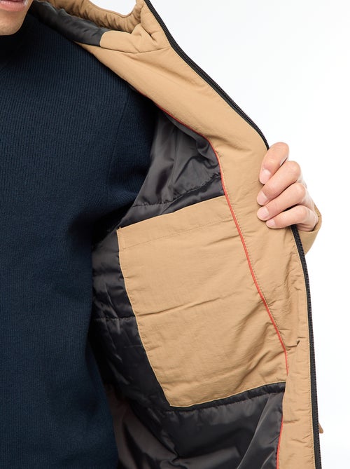 Parka leve com capuz repelente à água - Kiabi