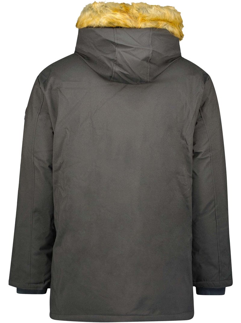Parka matelassada com capuz bagweak – canadian peak Cinza escuro - Kiabi