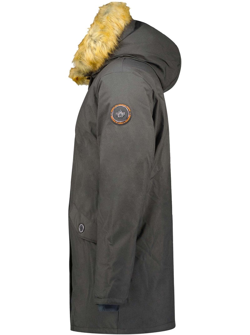 Parka matelassada com capuz bagweak – canadian peak Cinza escuro - Kiabi