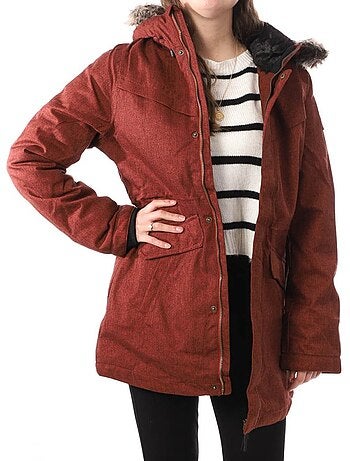 Parka O'Neill Journey Preta para Mulher