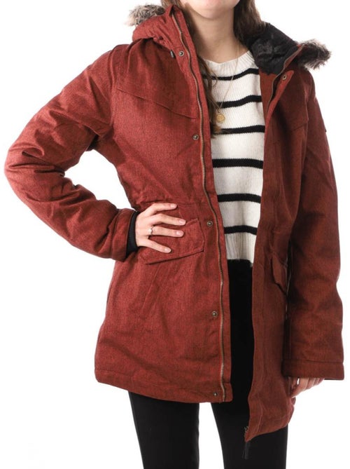 Parka O'Neill Journey Vermelha para Mulher - Kiabi Parka O'Neill Journey Vermelha para Mulher - Kiabi