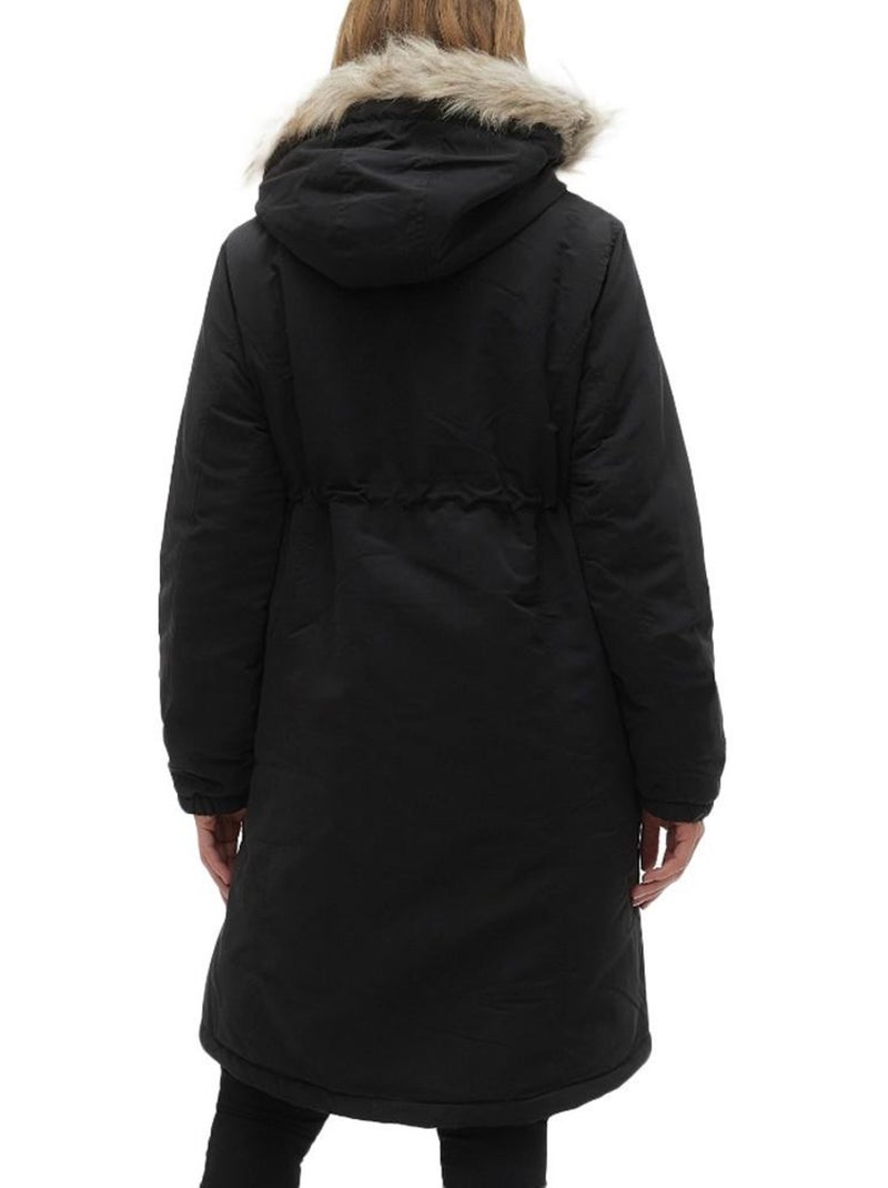 Parka Preta de Maternidade Mamalicious Jessi para Mulher Preto - Kiabi