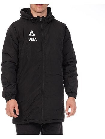 Parka Preta Masculina Le Coq Sportif Pumastraining
