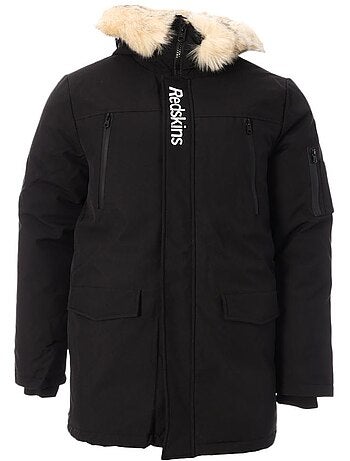 Parka Preta Masculina Redskins 1001