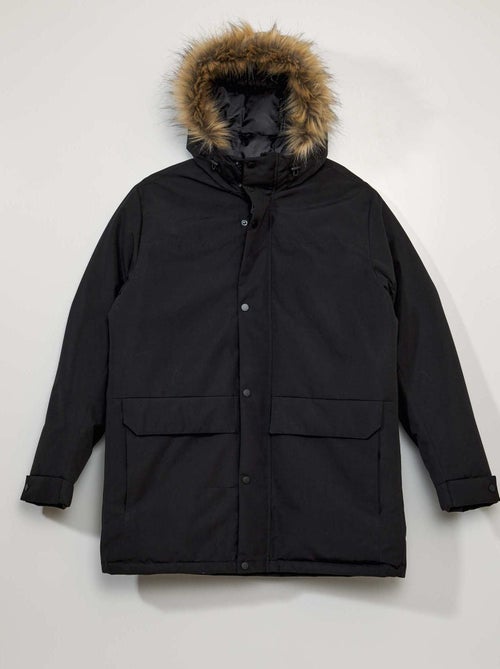 Parka 'Produkt' com capuz - Kiabi