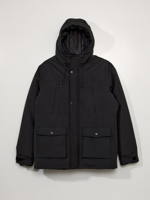 Parka quente com capuz - Kiabi
