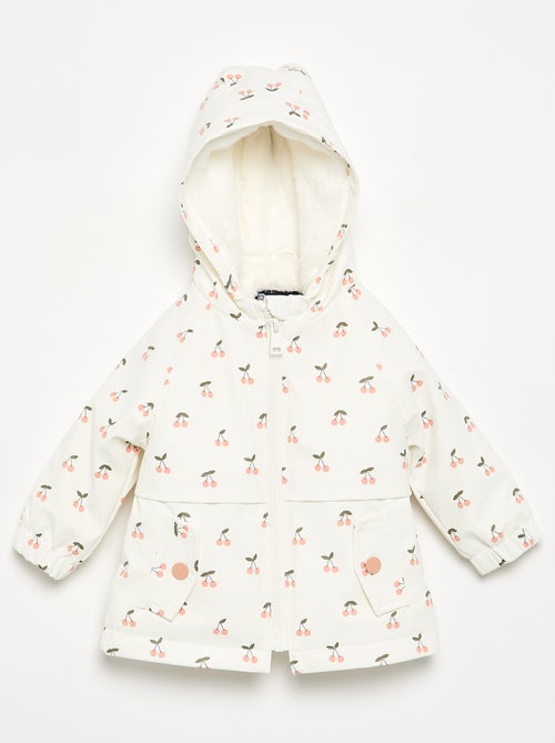 Parka repelente à água com capuz - Kiabi