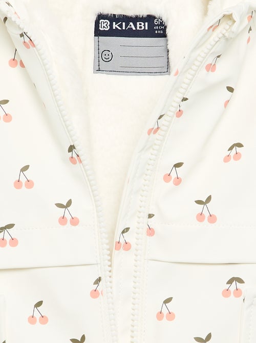 Parka repelente à água com capuz - Kiabi
