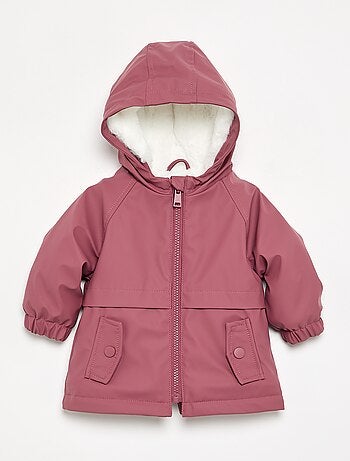 Parka repelente à água com capuz