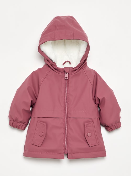 Parka repelente à água com capuz - Kiabi