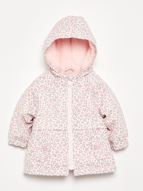 Parka repelente à água com capuz - Kiabi Parka repelente à água com capuz - Kiabi