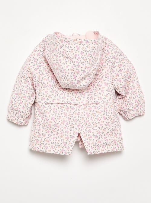 Parka repelente à água com capuz - Kiabi Parka repelente à água com capuz - Kiabi