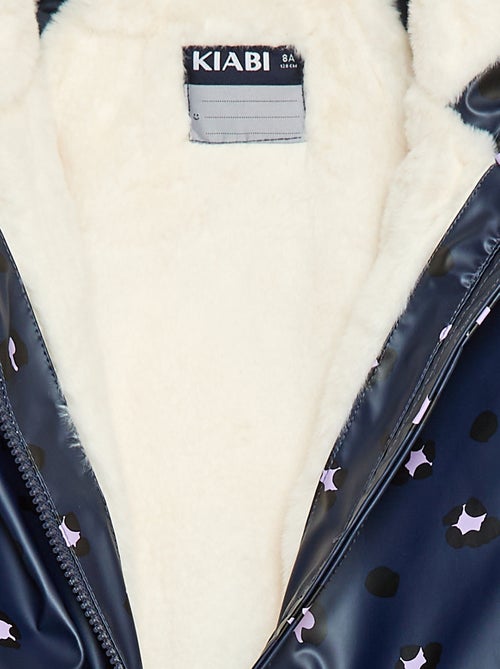 Parka repelente à água com capuz totalmente forrado - Kiabi