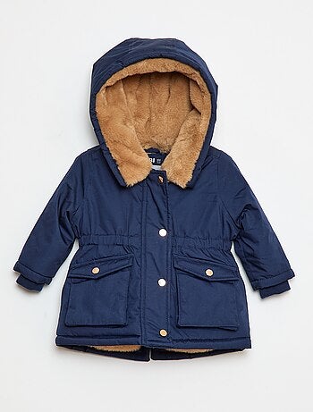 Parka impermeável com capuz