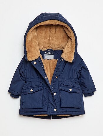 Parka impermeável com capuz
