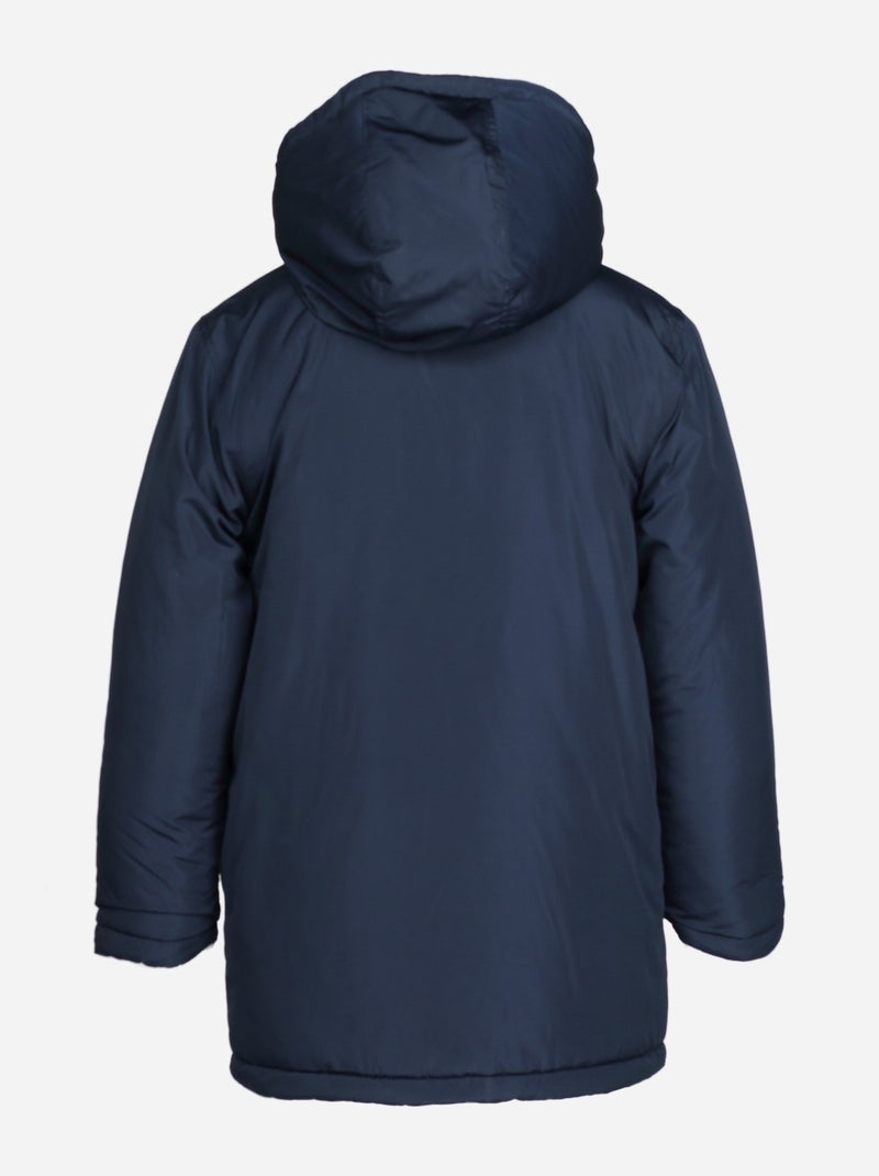 Parka reversível - Kizco Azul escuro - Kiabi