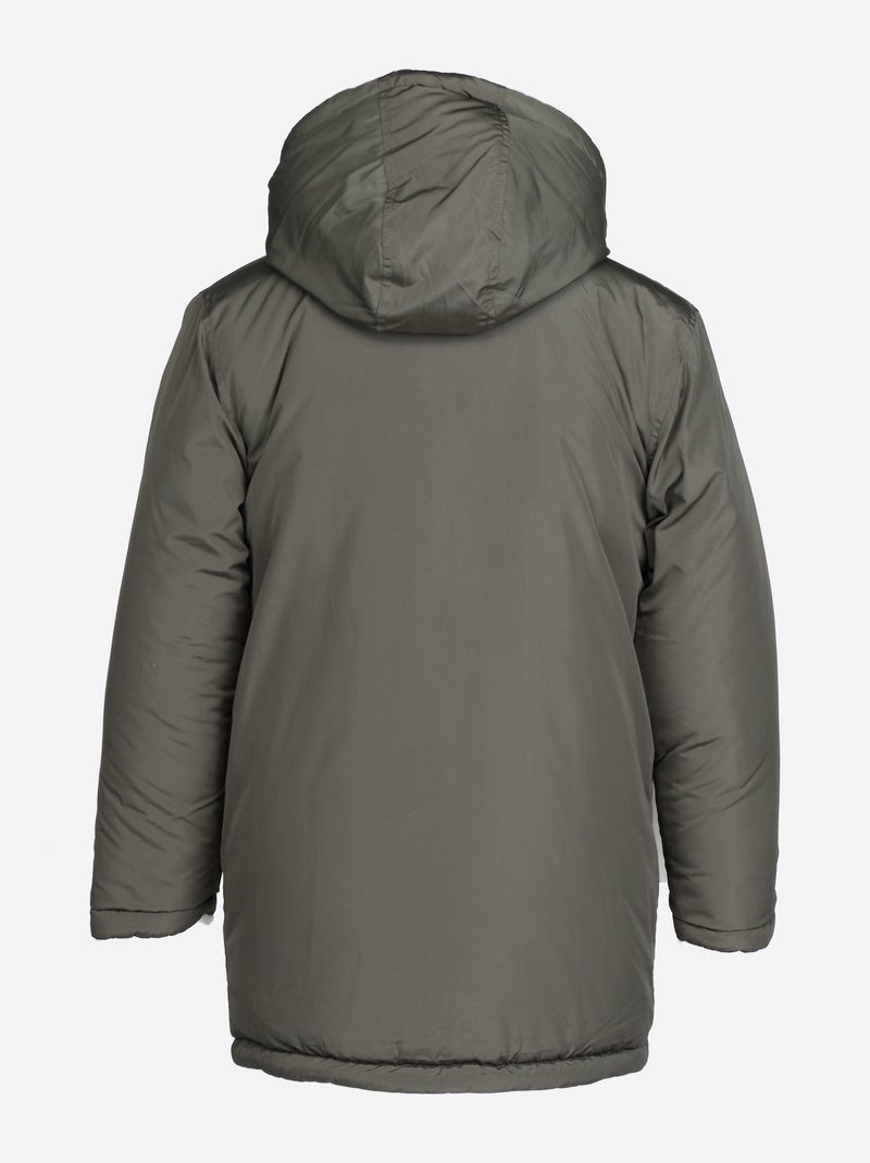 Parka reversível - Kizco Cáqui - Kiabi
