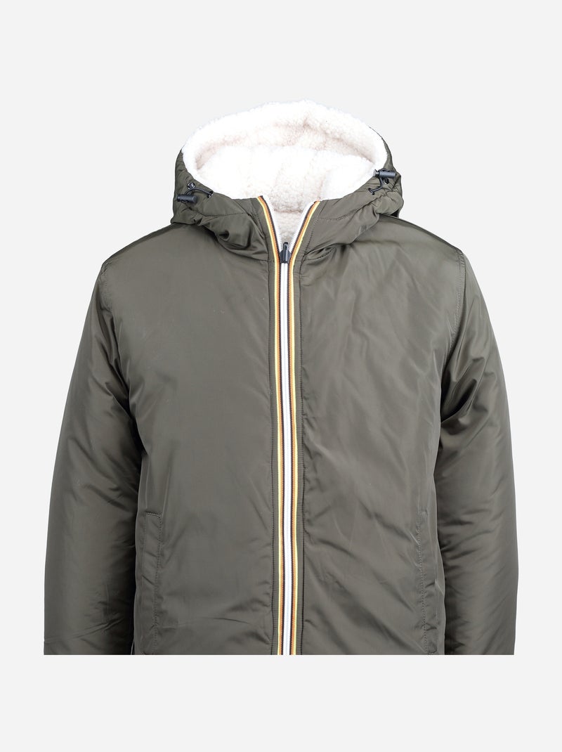 Parka reversível - Kizco Cáqui - Kiabi