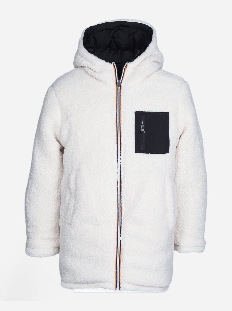 Parka reversível - Kizco Preto - Kiabi