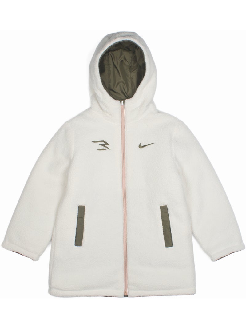 Parka reversível - Nike Cáqui - Kiabi