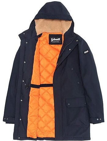Parka Schott para Homem com Forro Sherpa