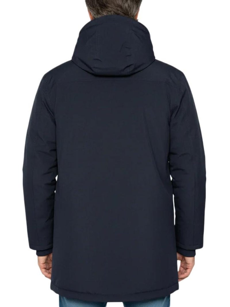 Parka Schott Marine para Homem com Sherpa Azul-marinho - Kiabi