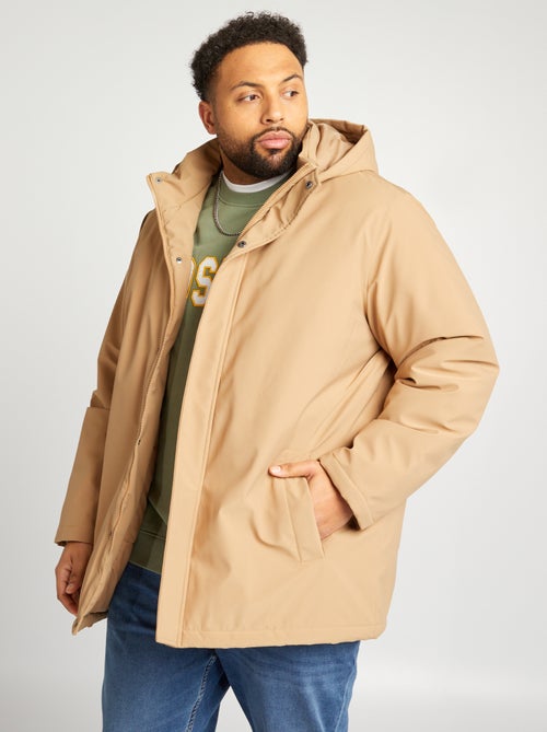 Parka semi-comprida impermeável - Kiabi