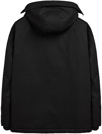 Parka Teddy Smith Donald para Homem em Preto