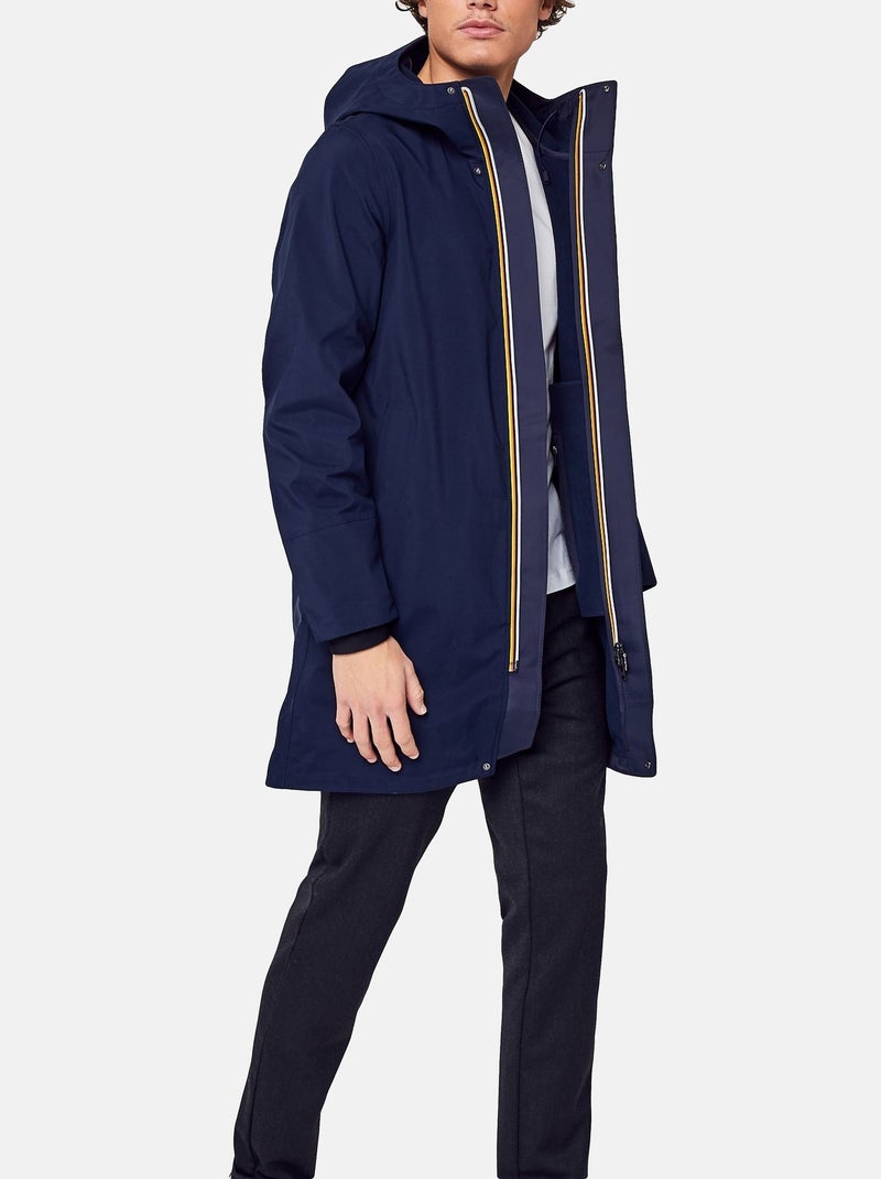 Parka Thomas Bonded - K-Way Azul escuro - Kiabi