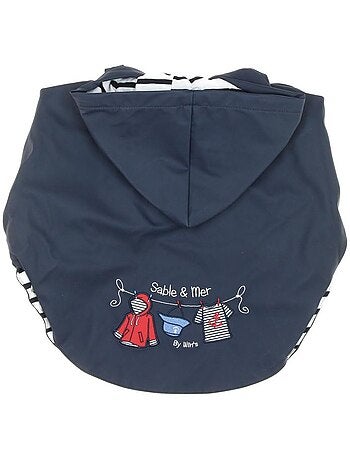 Parka unissexo para criança azul-marinho 10/353