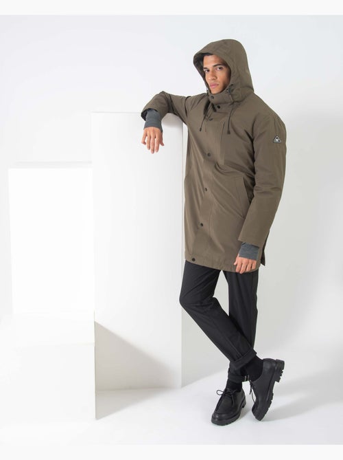 Parka univers verde-oliva - Kiabi Parka univers verde-oliva - Kiabi