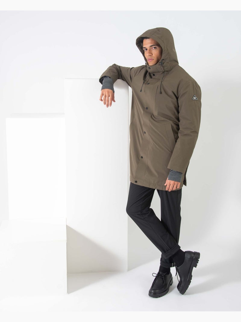 Parka univers verde-oliva Verde oliva - Kiabi