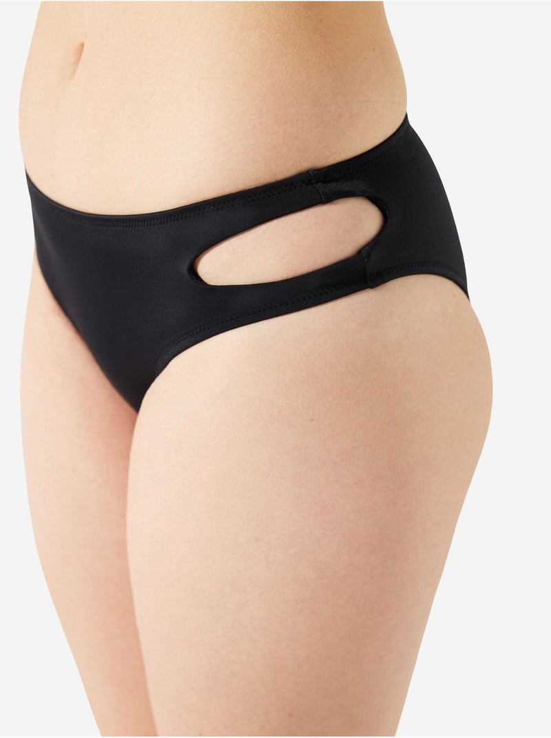 Parte de baixo de biquíni basic com detalhe vazado penti Preto - Kiabi